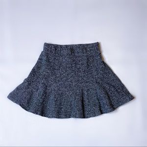 Airspace Gray Paneled Fit & Flare Mini Skirt - Size XS